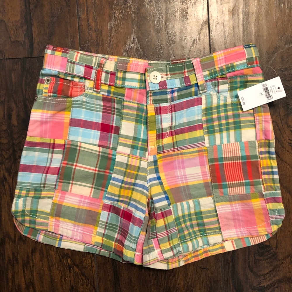 Gap Girls Plaid Shorts Size 10
